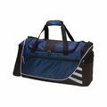 Buysmartdepot Sports Fitness Gym Duffel with Cooler for Unisex, Navy G9620 Navy
